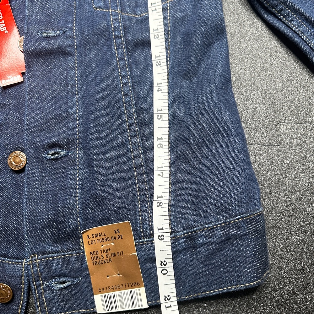 Levi's girls Blue Denim Jacket - Picture 5 of 6